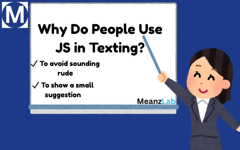 JS Meaning in Text