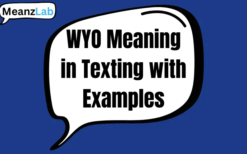 wyo meaning in text

