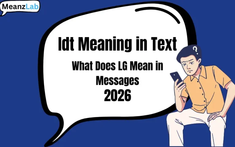 idt meaning in text