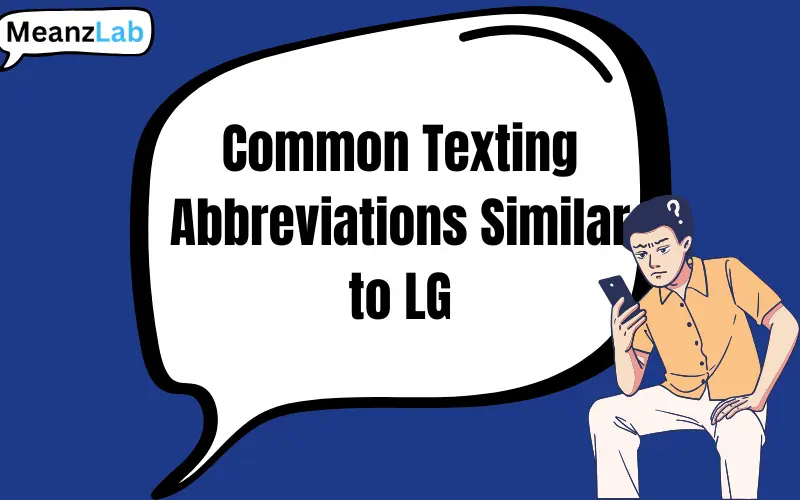 LG Meaning in Text