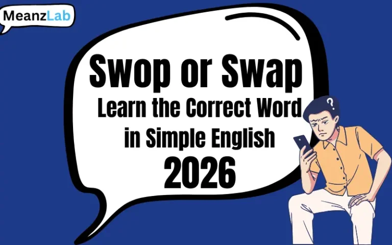 swop or swap