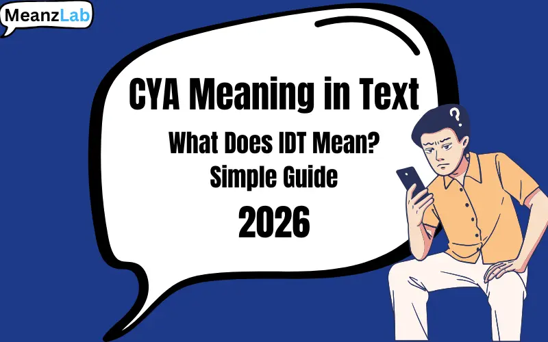 cya meaning in text
