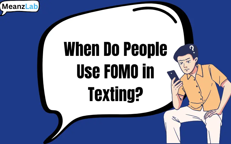 fomo meaning in text