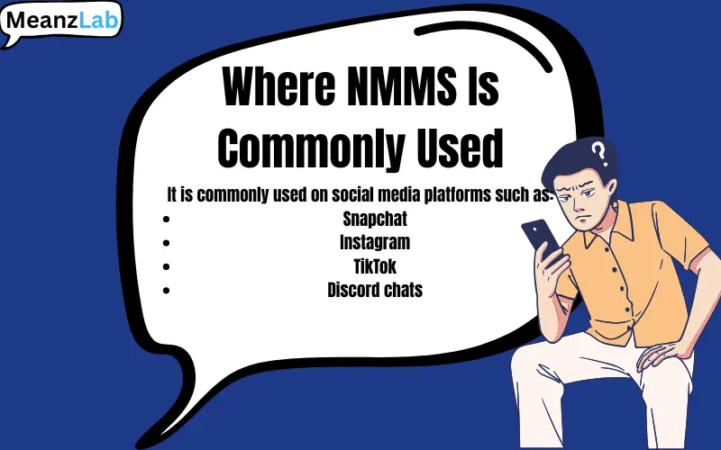 nmms meaning in text