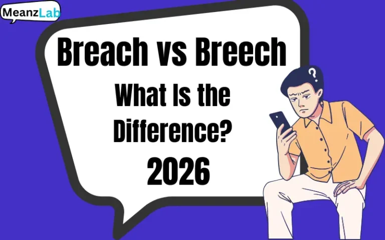 Breach vs Breech