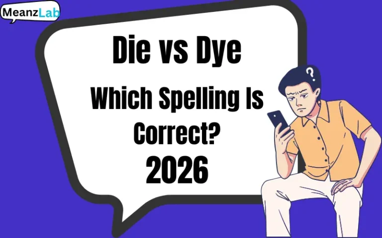 Die vs Dye