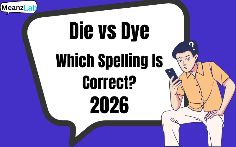 Die vs Dye
