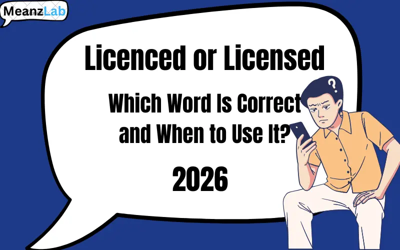 Licenced or Licensed