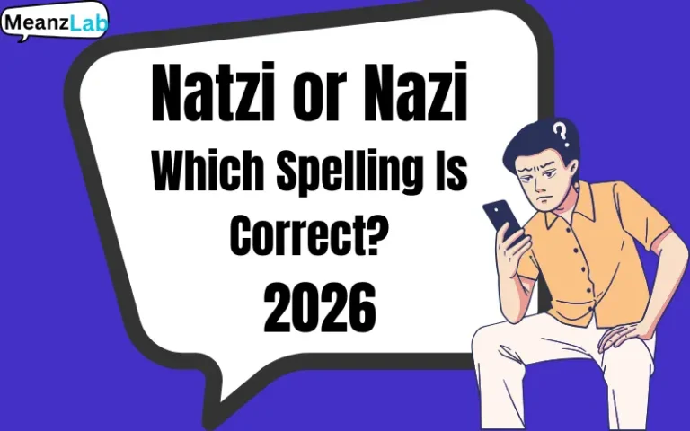 Natzi or Nazi