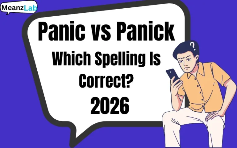 Panic vs Panick