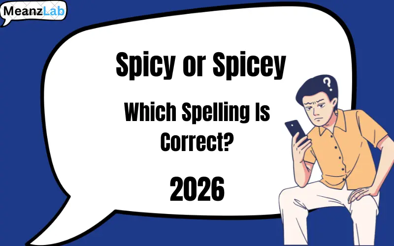 Spicy or Spicey