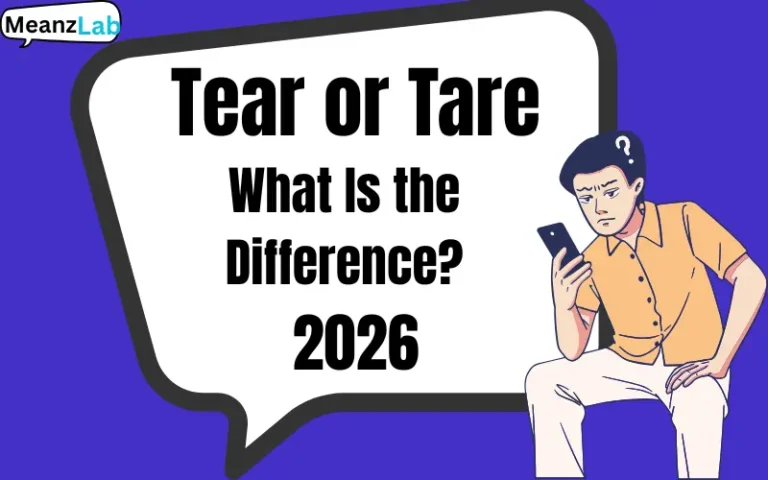 Tear or Tare