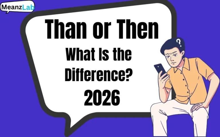 Than or Then