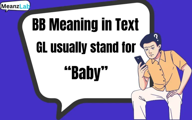 BB Meaning in Text