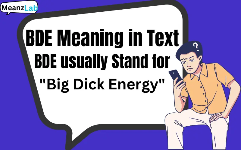 BDE Meaning in Text