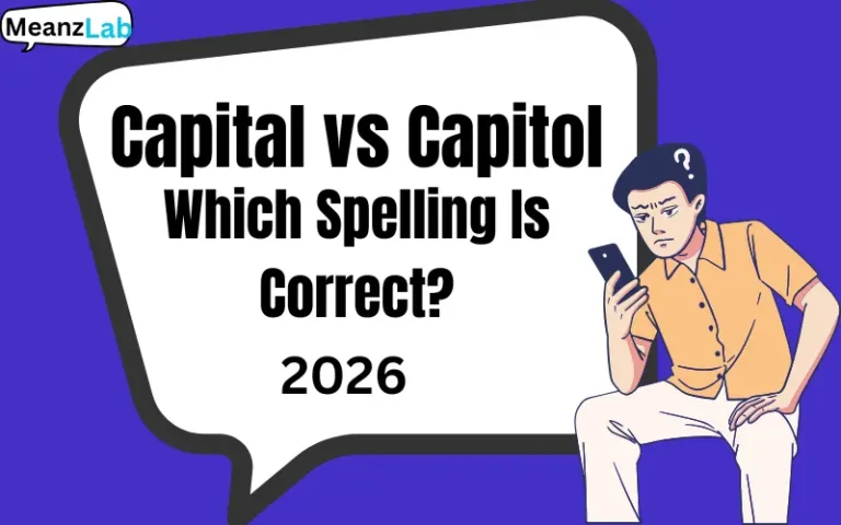 Capital vs Capitol