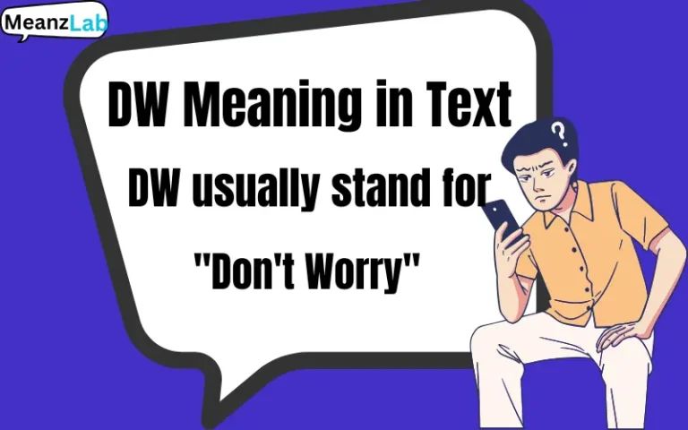 DW Meaning in Text