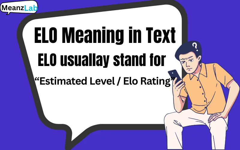 ELO Meaning in Text