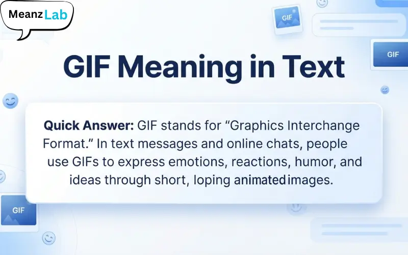 GIF Meaning in Text