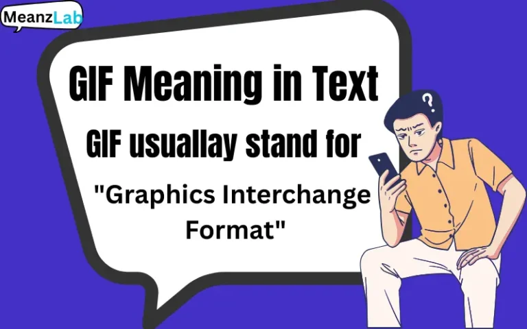 GIF Meaning in Text