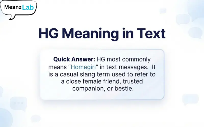 HG Meaning in Text
