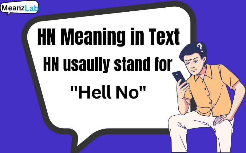 HN Meaning in Text