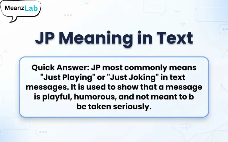 JP Meaning in Text