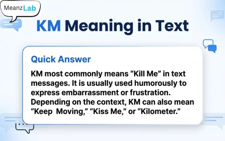 KM Meaning in Text