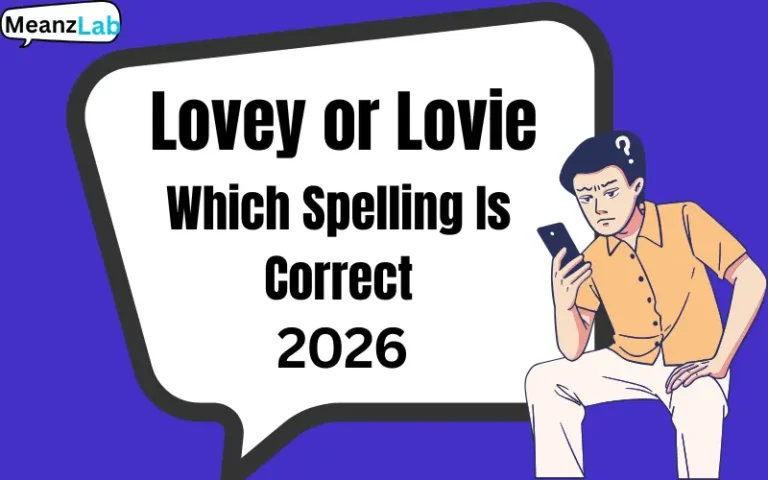 Lovey or Lovie