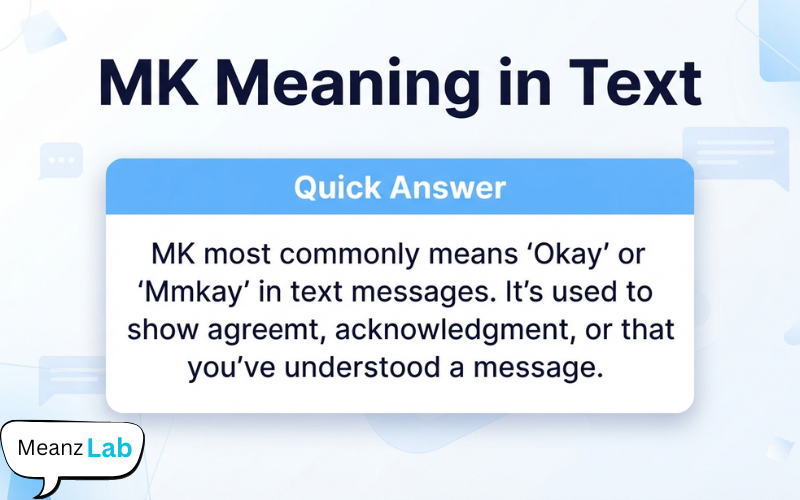 MK Meaning in Text
