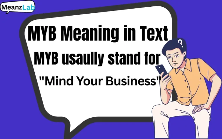 MYB Meaning in Text