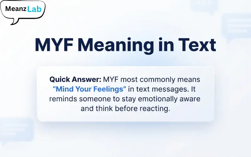 MYF Meaning in Text