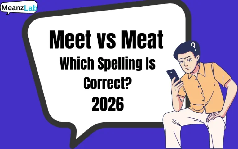 Meet vs Meat