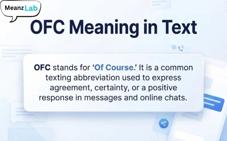 OFC Meaning in Text
