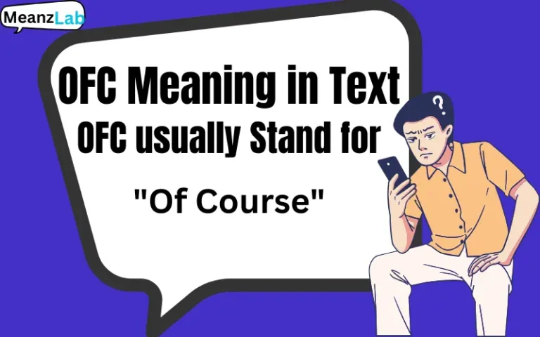OFC Meaning in Text