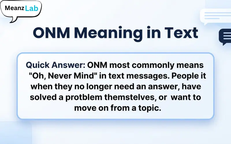 OMN Meaning in Text