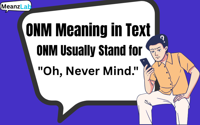 ONM Meaning in Text