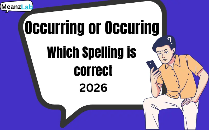 Occurring or Occuring