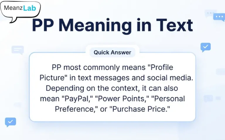 PP Meaning in Text