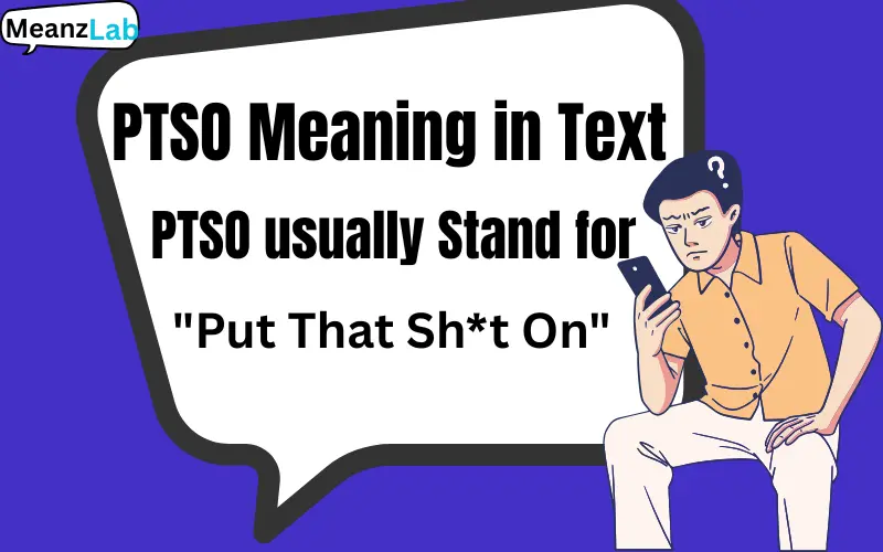 PTSO Meaning in Text