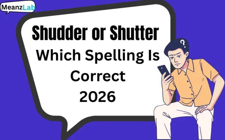 Shudder or Shutter