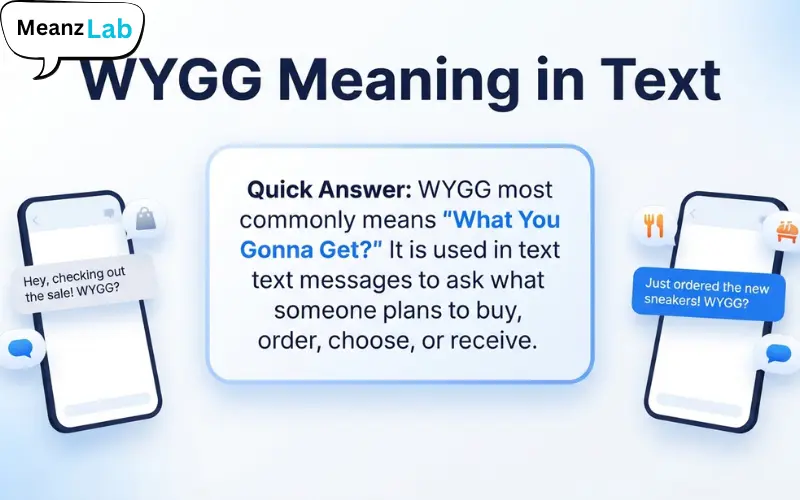 WYGG Meaning in Text