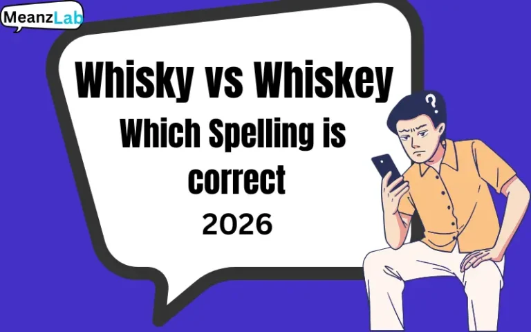 Whisky vs Whiskey