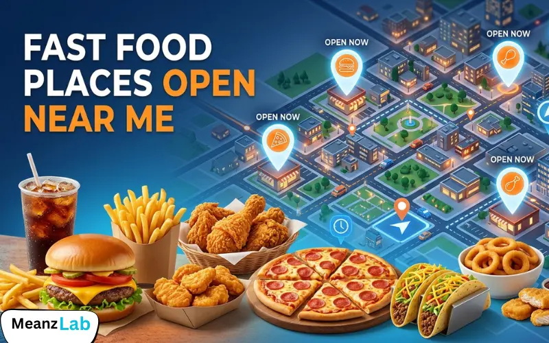 Fast Food Places Open Near Me