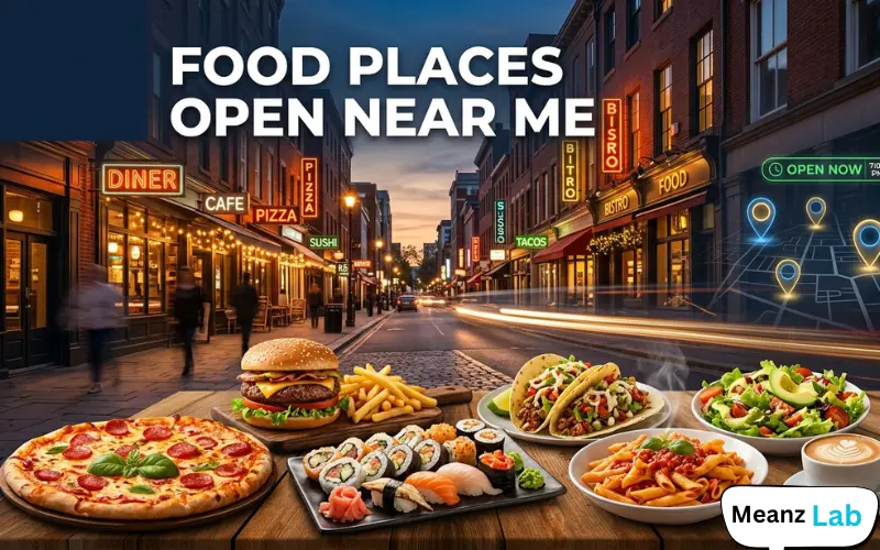 Food Places Open Near Me