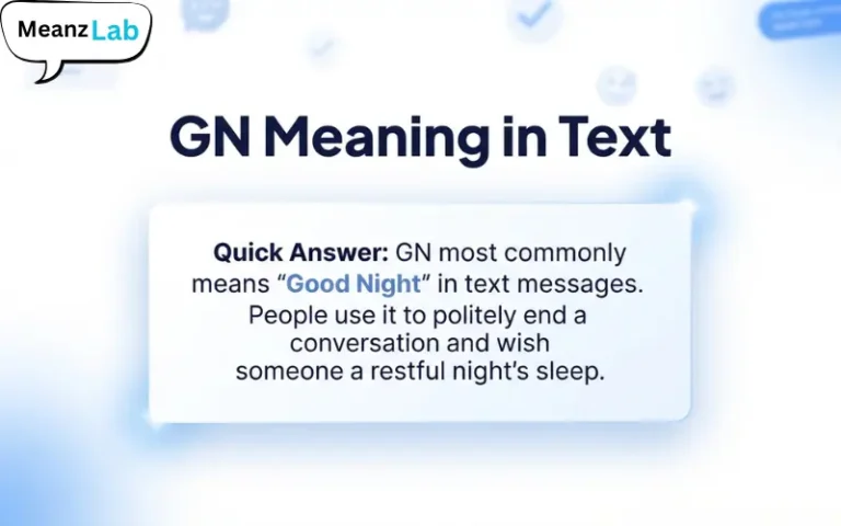 GN Meaning in Text