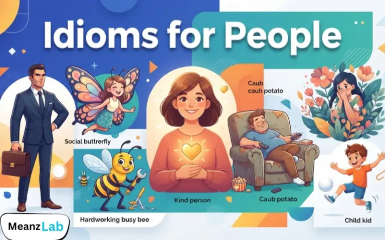 Idioms for People