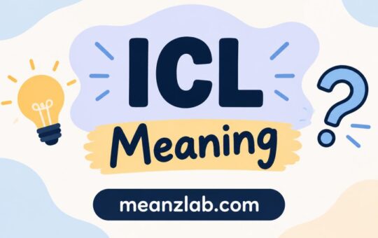 ICL Meaning