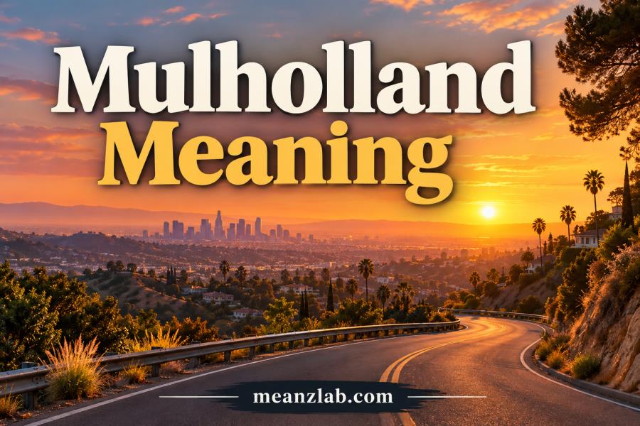 Mulholland Meaning