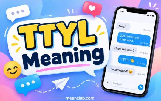 TTYL Meaning